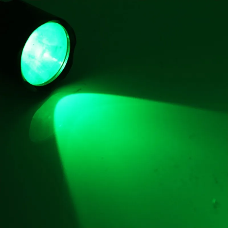 Anjoet светильник-вспышка охотничий фонарь, светильник-вспышка, зеленый Точечный светильник Q5 светодиодный Режим ВКЛ/ВЫКЛ с зажимом для пистолета, дистанционный переключатель давления 18650 заряда
