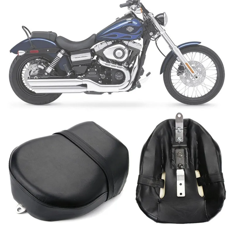 Rear Passenger Seat Pillion Pad Fit For Harley Sportster Iron 883 XL883N 16-19