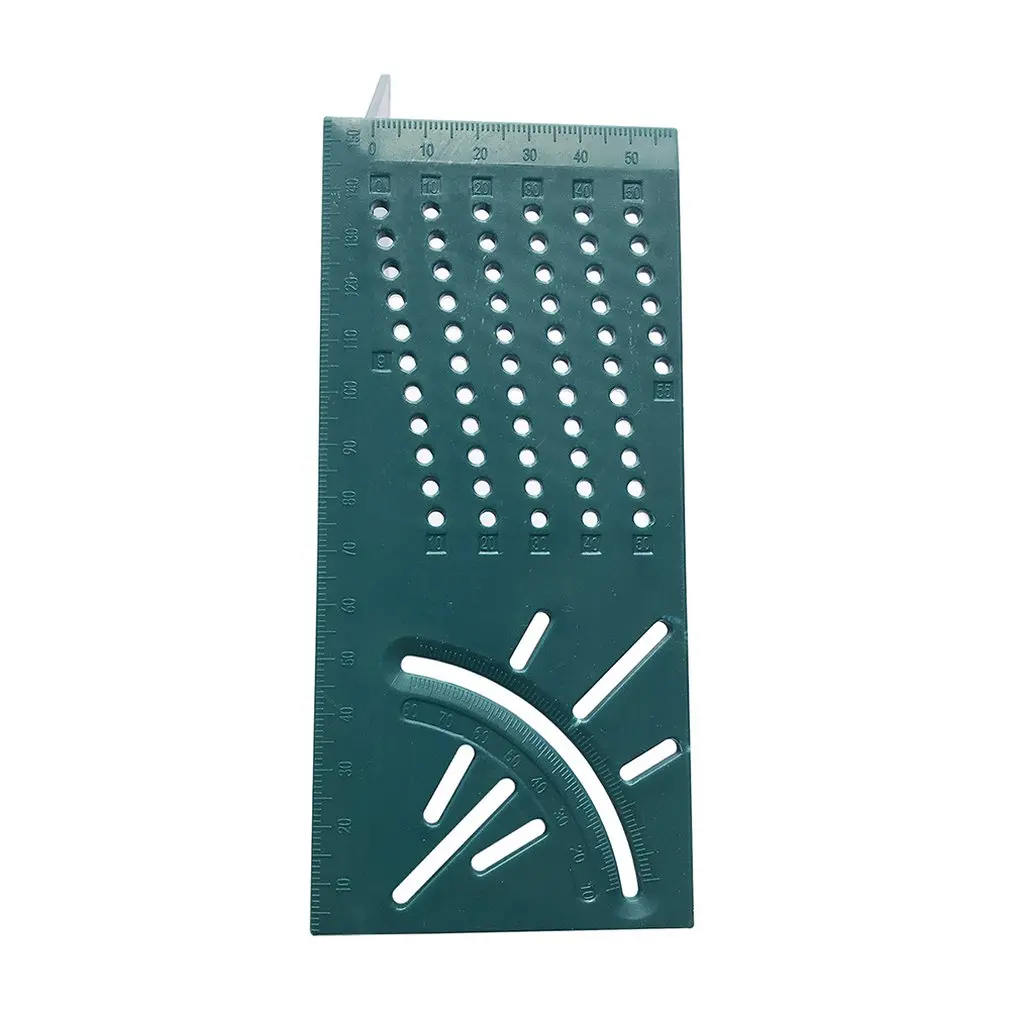 

Woodworking Gauge Ruler 3D Mitre Angle Measuring Square Measure Tool 45 Degree and 90 Degree Angles Measure Ruler