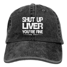 Shut Up печени вы тонкой джинсы шапки ретро джинсы для женщин шляпа для взрослых