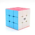 Qiyi воин W 3x3x3 Скорость Cube Stickerless Интеллектуальный Магический кубик паззлы красочные развивающие игрушечные лошадки для детей