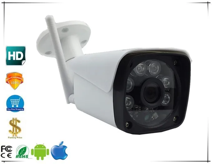 WIFI Wireless IP Bullet Camera StarLight Sony IMX291 H.265/H.264 3.0MP