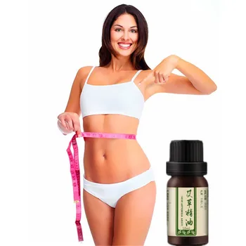 

10ml/bottle Traditional Herbal medicine Argy wormwood Essential oil for Belly Abdomen Weight Loss Fat burning Slim Patch