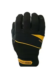 Gants de travail antidérapants, de haute qualité, résistants à la perforation, Extra durables, noirs, larges 