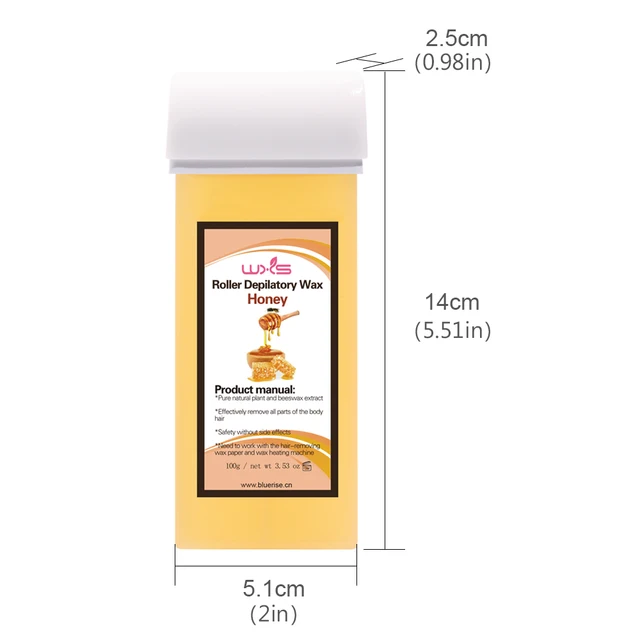 100g Depilatory Wax Cartridge Hair Removal Cream Beeswax 5 Flavor