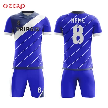 

latest thai quality v collar boys soccer jersey short sleeve
