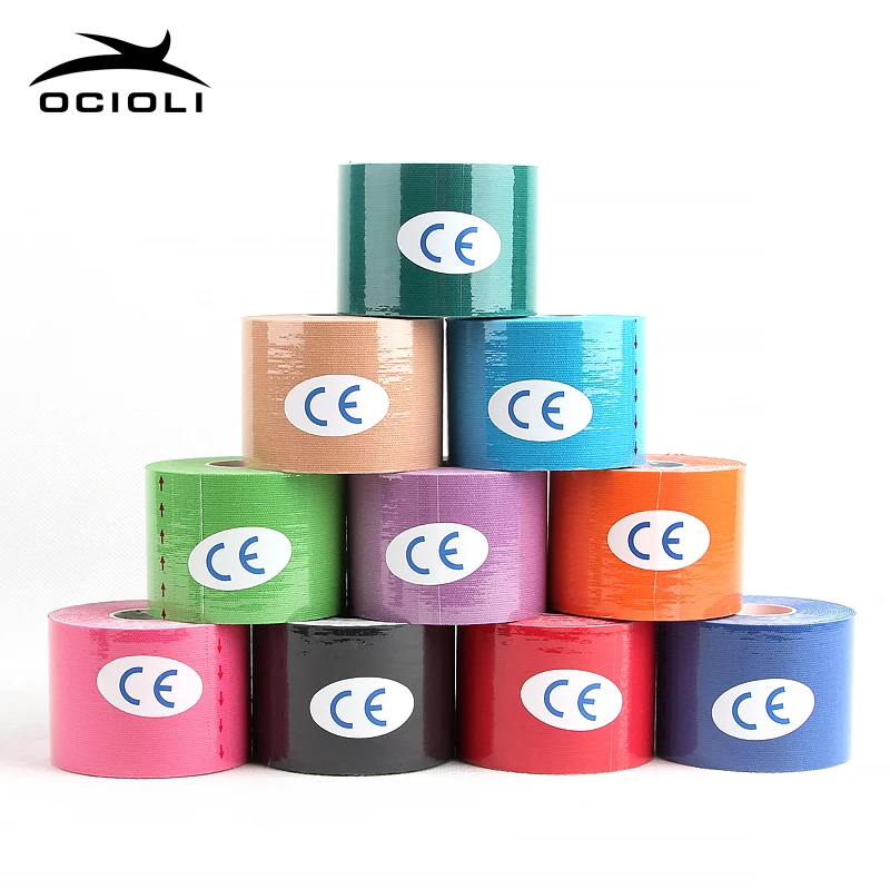 

10 Rolls Kinesio Tex Tape Athletic Tapes Kinesiology Sport Taping Strapping Good Quality Football Exercise Muscle Kinesiotape