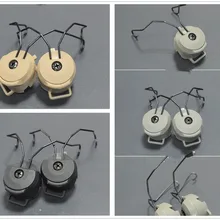 FMA Peltor SORDIN альпинистская гарнитура Ops-Core страйкбол шлем ARC Rail адаптер крепление 2 шт. в комплекте Черный DE FG шлем аксессуары