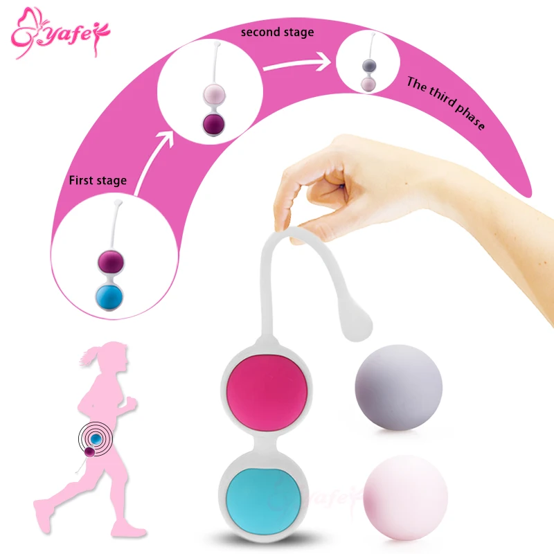 Kegel Balls Vaginal Tight Exercise Ball Silicone Kegel