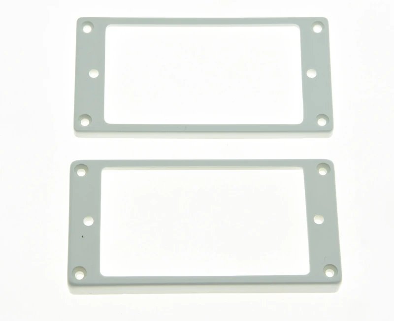 

KAISH LP Humbucker Pickup Surround Ring Flat Bottom Pickup Frame for Epip LP White