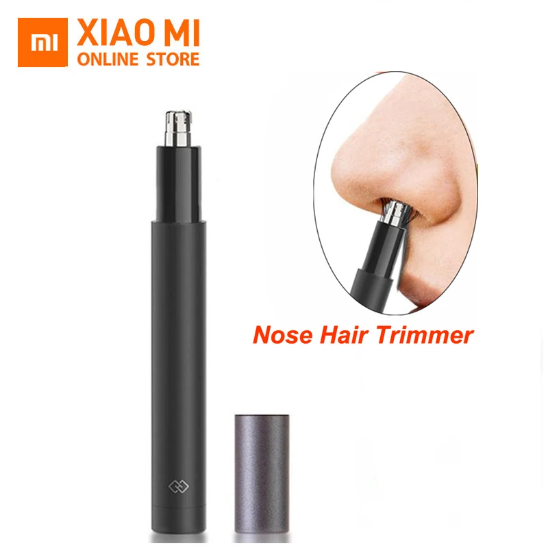 Economici Xiaomi Mini Naso Elettrico Capelli Trimmer HN1 Sharp Lama Lavaggio Del Corpo Portatile Design Minimalista Impermeabile Sicuro Per La Famiglia Uso Quotidiano