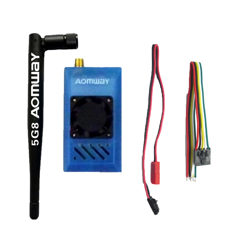 

1PC High-power Image Transmission Aomway 5.8G 1W Photography for FPV RC Airplane Fixed-wing RC Drone Car Spare Parts Accessories