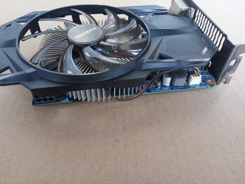 Видеокарта GTX 750 1 ГБ 128 бит GV-N750OC-1G DDR5 видеокарты для nVIDIA Geforce GTX750 Hdmi Dvi б/у VGA карты в продаже