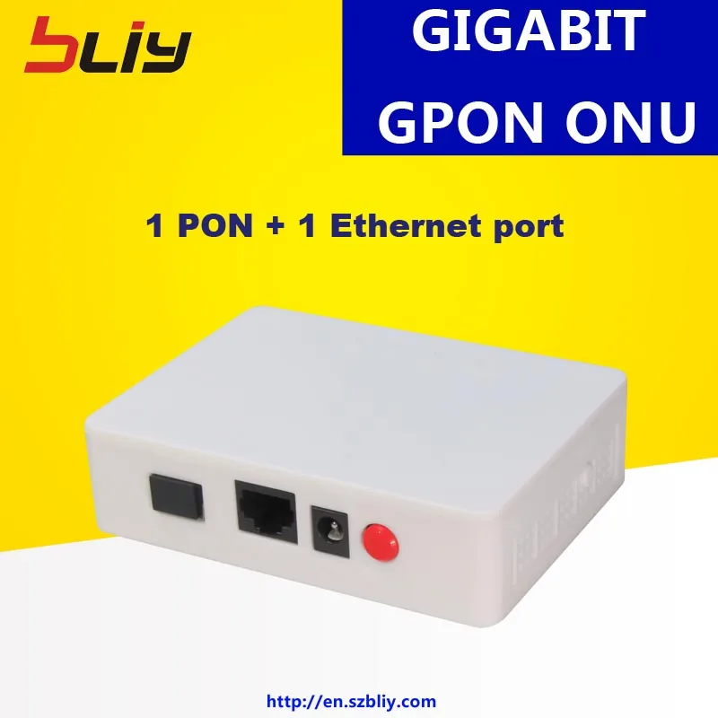 

gigabit gpon onu gpon olt 1 gpon 1 lan switch gigabit router switch ethernet compatiable for HUAWEI/zte/fiberhome/alcatel-lucent
