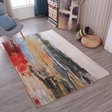 Большой коврик для гостиной противоскользящие мягкие старинный ковер современные ковра purpule абстрактного искусства противоскользящие Придверный коврик прикроватный Одеяло