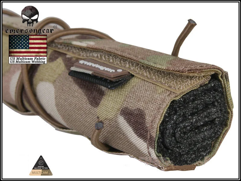 EmersonGear 22 см страйкбольный суппрессорный чехол PenCott Badland GreenZone Multicam Black Tropic Arid и т. д.