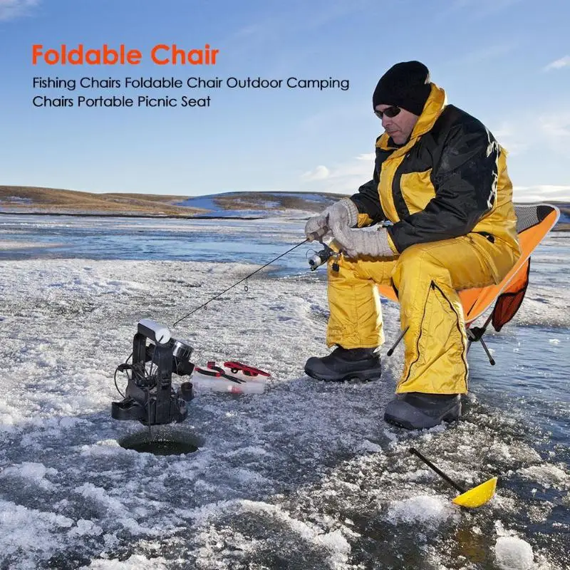 1 шт. складные стулья для рыбалки, складные стулья для отдыха на природе, переносное кресло для пикника, многофункциональное складное кресло для отдыха на природе