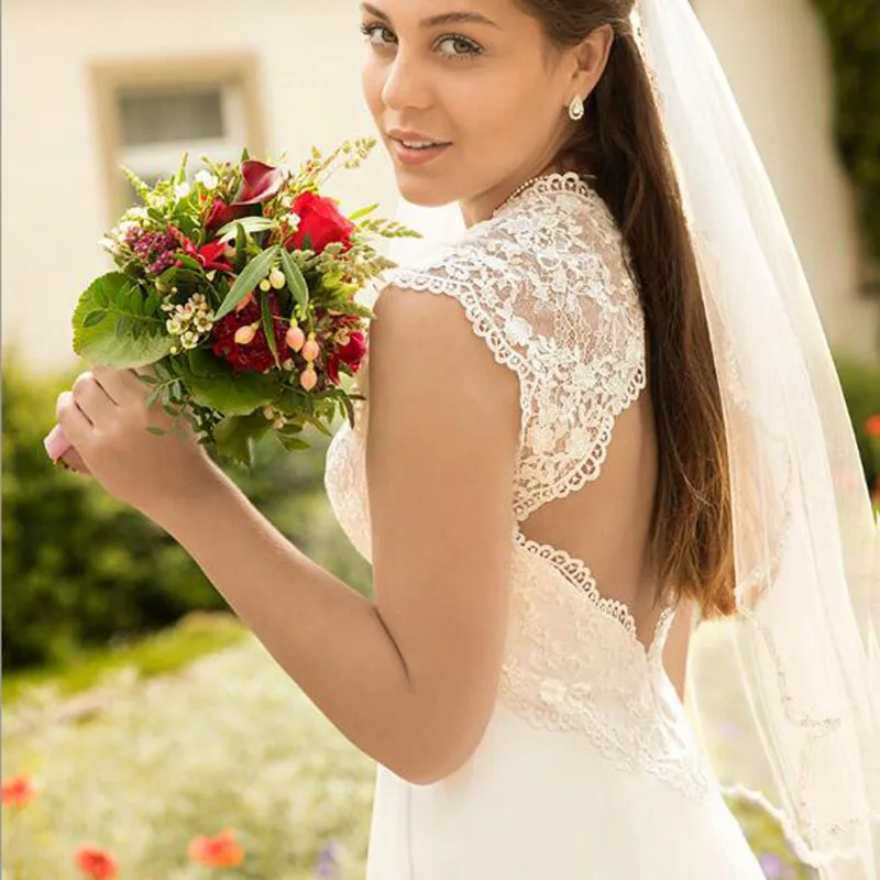 LORIE-Wedding-Dress-for-Pregnant-woman-V-Neck-Beach-Wedding-Gown-Cheap-Backless-Lace-Custom-Made (1)
