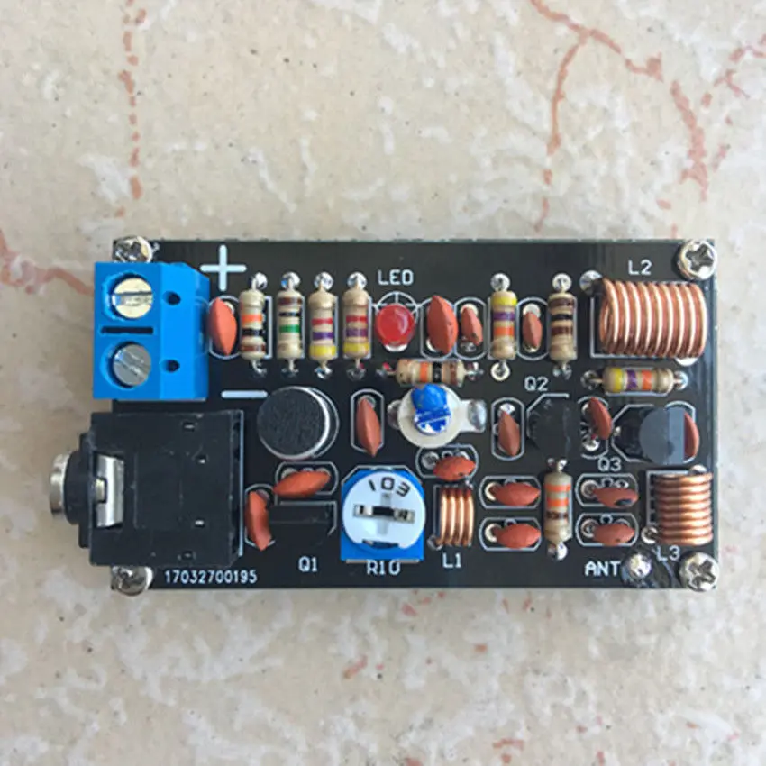 

FM Wireless Microphone Electronic Suites kits FM Radio Transmitter experiment di