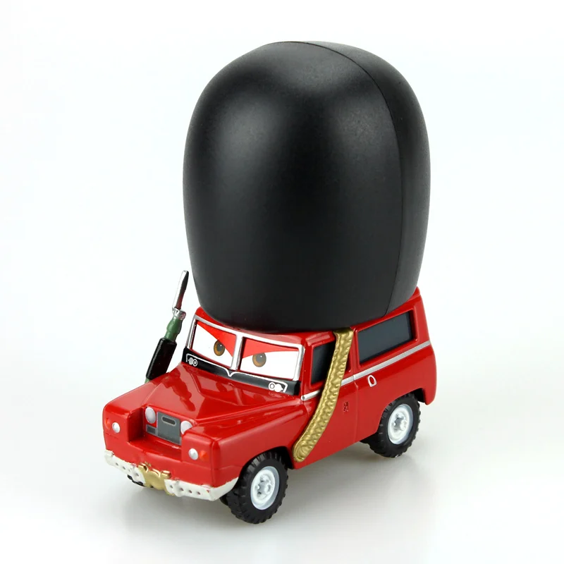 100% Original Disney Pixar Cars Cartoon Car London Bucking