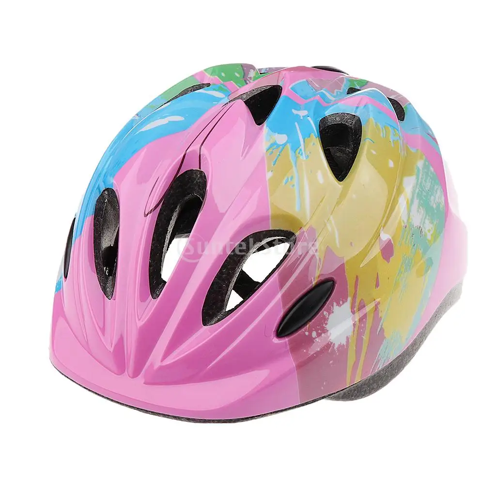 14 Pieces Kids Sport Safety Helmet Knee Elbow Wrist Pad Protective Gears for Roller Skating Cycling Scooter Skateboard Bike	