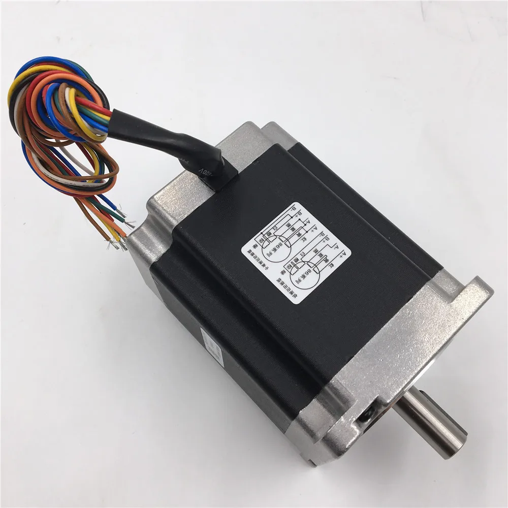 Шаговый двигатель Nema 34 фланец 86 мм 6 А 2 фазные двигатели Keyway 5 1 8 градусов 929