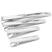 10 шт. Металлические DIY одинарный зубец Плоские заколки для волос для женщин девочек заколки для волос Головные уборы заколки для волос Инструменты для укладки аксессуары Серебристые