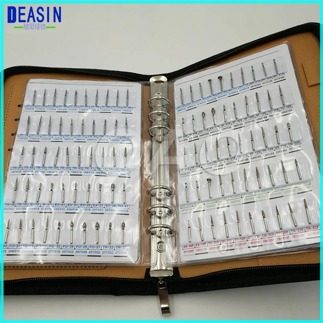 new diamond bur sample book 210 models pcs diamond bur catalog
