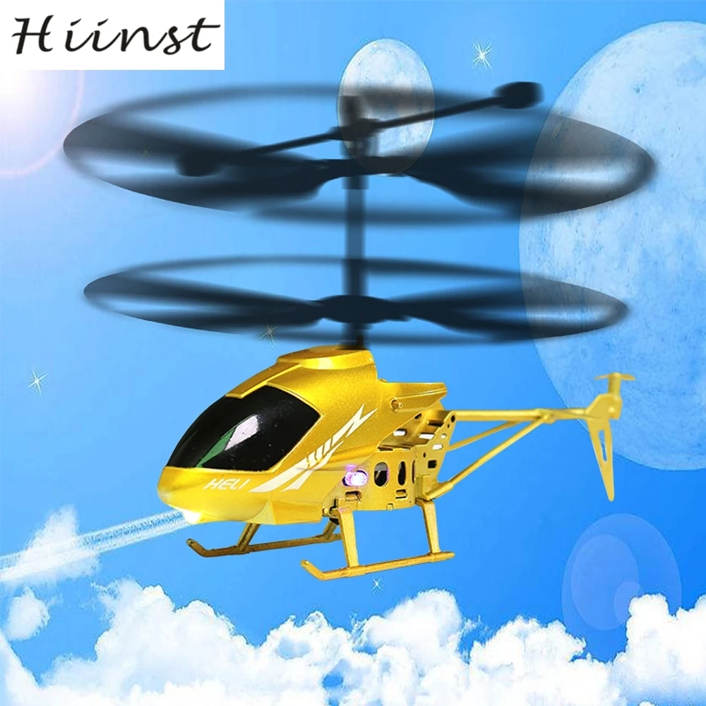

HIINST drop SHIP 2.5CH Mini RC helicopter Radio Remote Control Aircraft Micro for Kids Toys Gift AUG1540