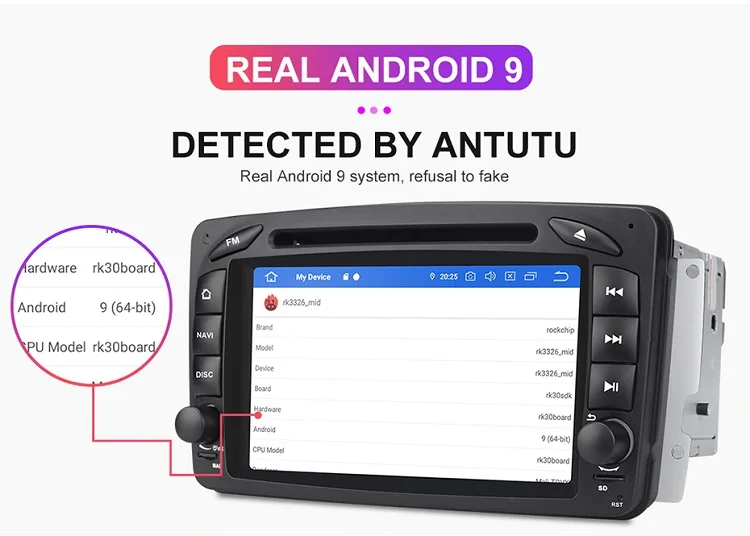 Clearance Isudar Car Multimedia player Android 9 2 Din GPS Autoradio For Mercedes/Benz/CLK/W209/W203/W208/W463/Vaneo/Viano/Vito FM DSP DVR 4