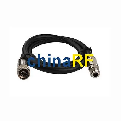 

WLAN Antenna Pigtail N-Type Plug to N-Type Jack Female Cable KSR400 5M 16ft New