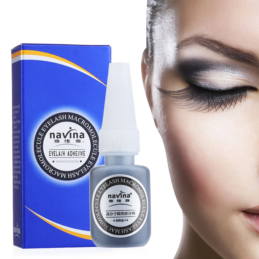10g Black Odorless Individual False Eyelash Glue Fast Drying Eye lash Strong Adhesive Glue
