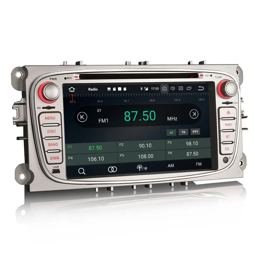 Flash Deal Erisin Android 8.0  Car DVD For FORD FOCUS MONDEO 3