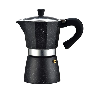 

Kbxstart 240ml Coffee Maker Pot Mocha Espresso Percolator Pot Coffee Maker Stovetop Coffee Maker for Kitchen Home