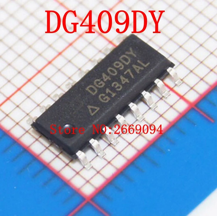 

10pcs /50pcs free shipping DG409 DG409DY DG409D SOP16 100% NEW