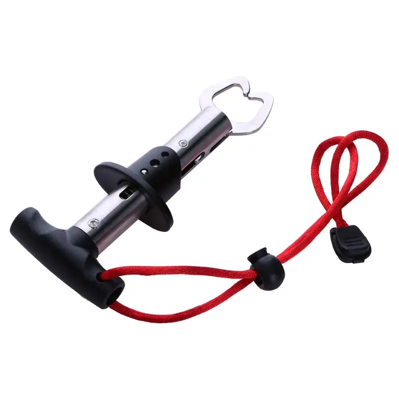 

T Shape Stainless Steel Fish Grip ABS Handle Fish Lip Control Fishing Gripper Tool Durable Outdoor Carp Fishing Accessories