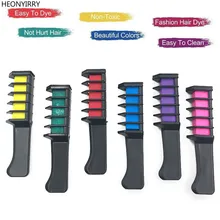 Fashion Design Crayons Hair Color Mascara Dye Hair Color Chalk With Comb Temporary Hair Mascara Dye Hair Care Styling Tools