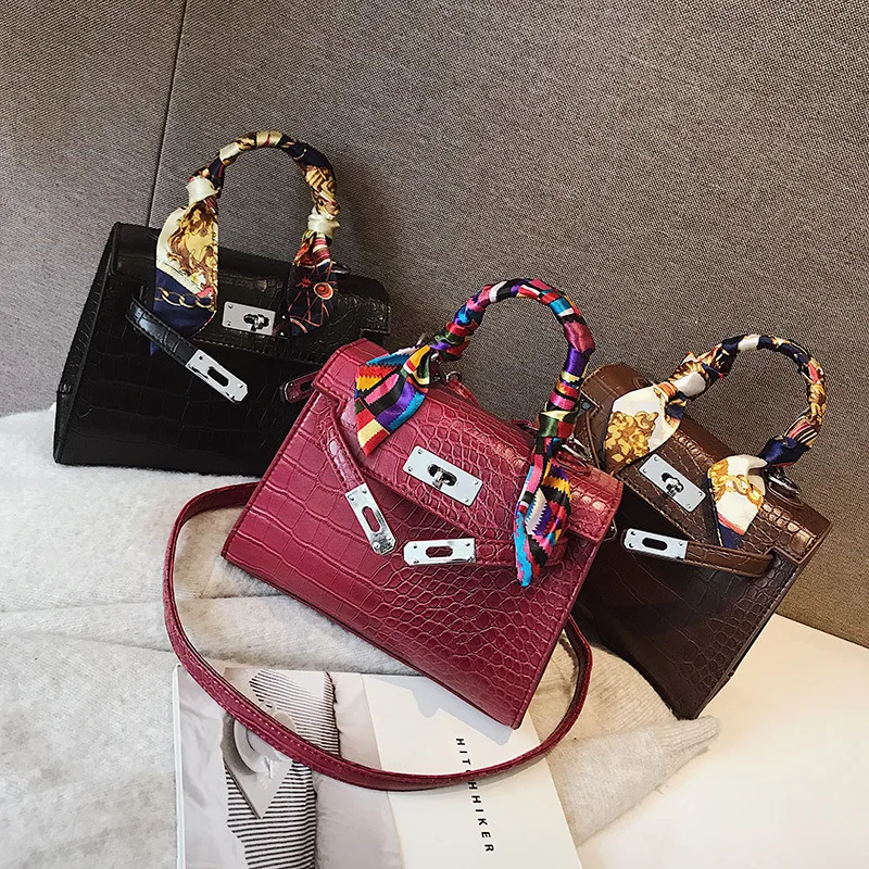 

High Quality Crocodile Brand Designer Shoulder Female Messenger Women Bags Women's Bag Alligator Bags Anti-theft Luxury Handbags