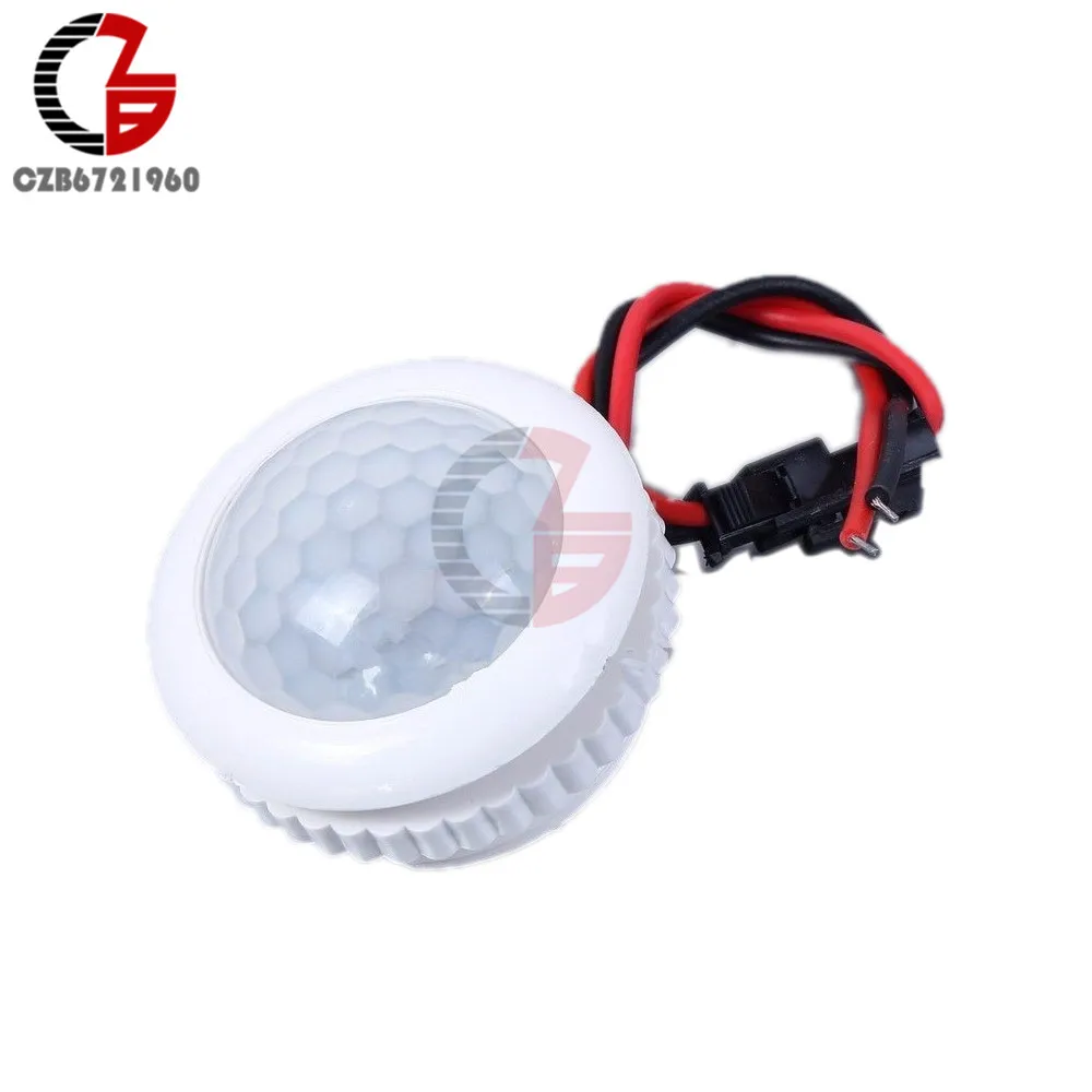 

AC 220V Human Induction Switch LED Ceiling Light PIR Motion Sensor Switch Downlight IR Infrared Bulb 3-6M Sensing 20S Delay 50Hz