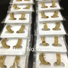 12 пар/лот подарок золото сверкающих мужчин/женщин из нержавеющей стали, серьги гвоздики