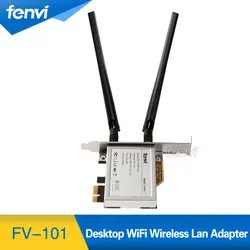 Fenvi беспроводная сеть mini PCI-E карта для рабочего стола PCI-E адаптер конвертер + PCI-E низкий профиль для intel Broadcom Половинный размер карты