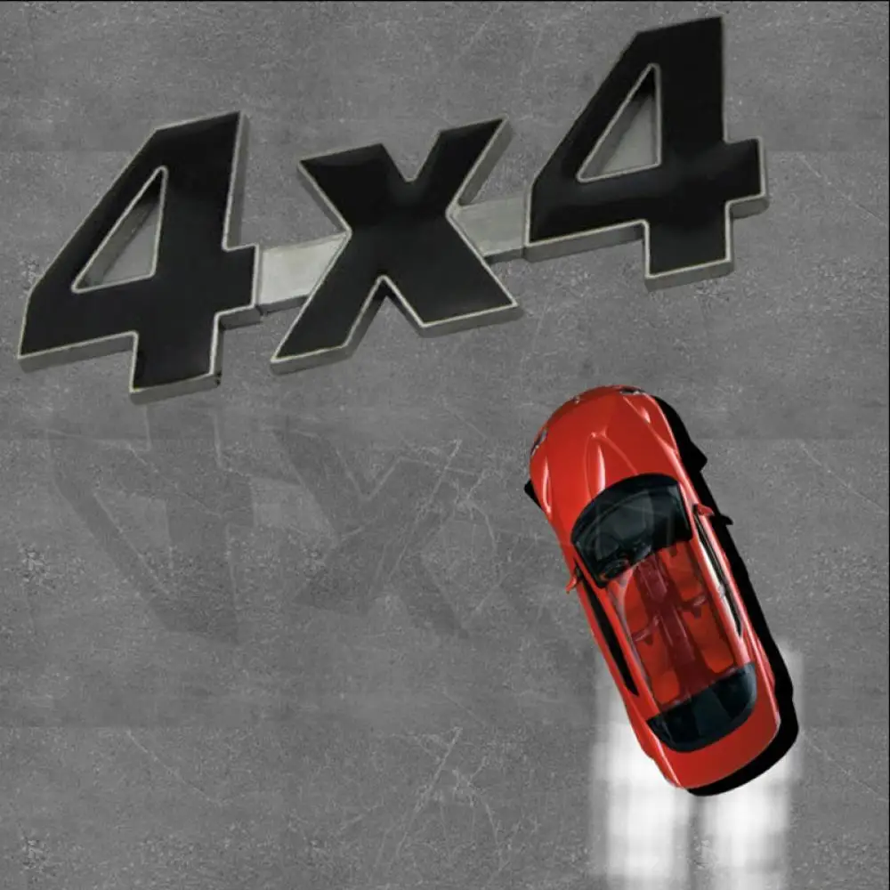 1 шт. новый автомобильный металлический 3D 4X4 смещение эмблема значок Грузовик
