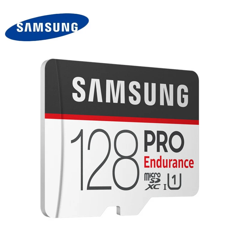 SAMSUNG Micro SD карта 100MB 128GB 64GB 32GB PRO выносливость карта памяти класс 10 U1 4K MicroSDHC MicroSDXC флэш TF карта для телефона