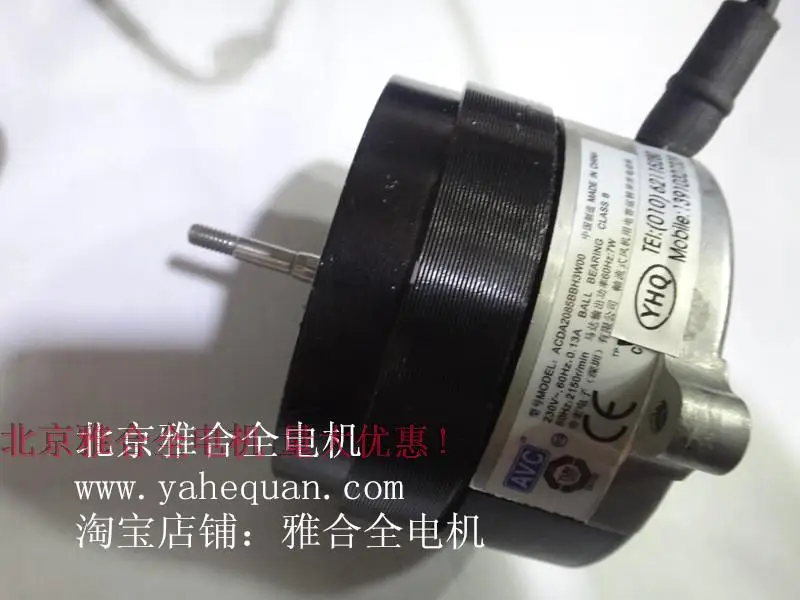 AC 220V 7W Axial Flow Fan Capacitor Operation Asynchronous Motor External Rotor Motor AC 220V 7W Axial Flow Fan Capacitor Operation Asynchronous Motor External Rotor Motor