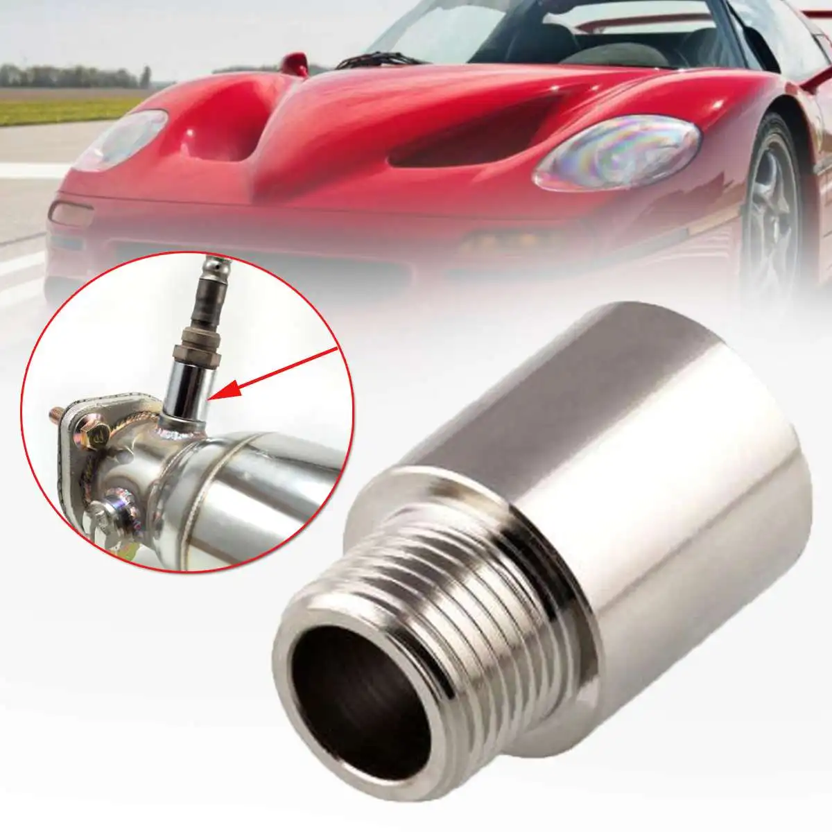 1Pcs Universal Car O2 Oxygen Sensor Extender Extension Spacer M18 x1.5 Bung HHO Adapter Spacer Iron Automobile Replacemant Parts 1Pcs Universal Car O2 Oxygen Sensor Extender Extension Spacer M18 x1.5 Bung HHO Adapter Spacer Iron Automobile Replacemant Parts