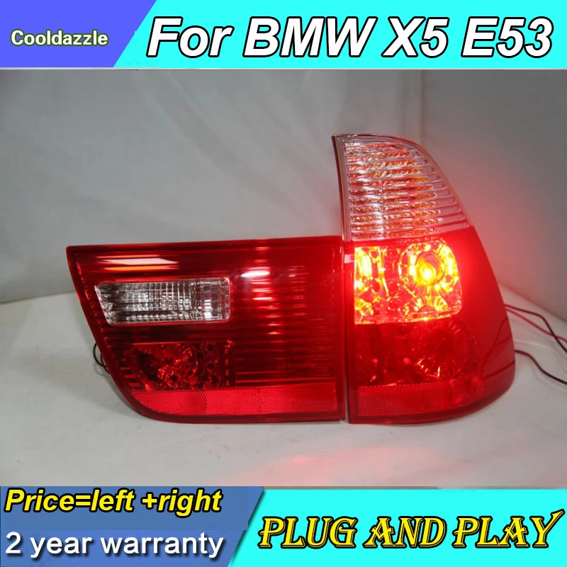 X5 E53 задний светильник задний фонарь для BMW X5 E53 1998-2006 год светодиодный задний фонарь с поворотным сигналом ходовой парковочный обратный