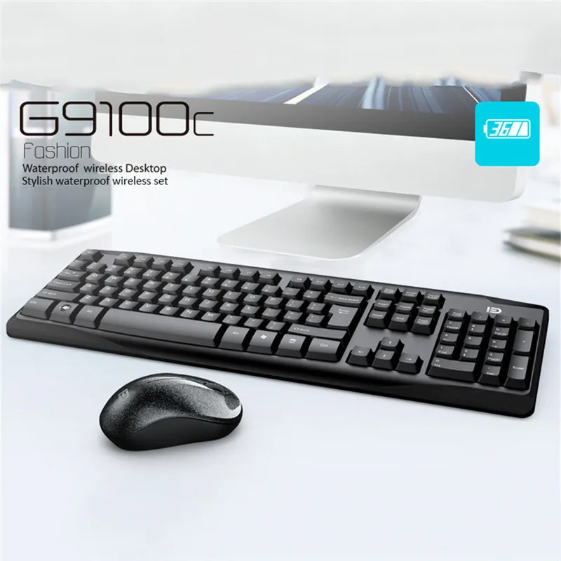 

Universal Wireless Gaming Mouse Keyboard Set for Desktop Computers Notebooks Pro Gamer Keyboard for Windows 7/8/xp/vista