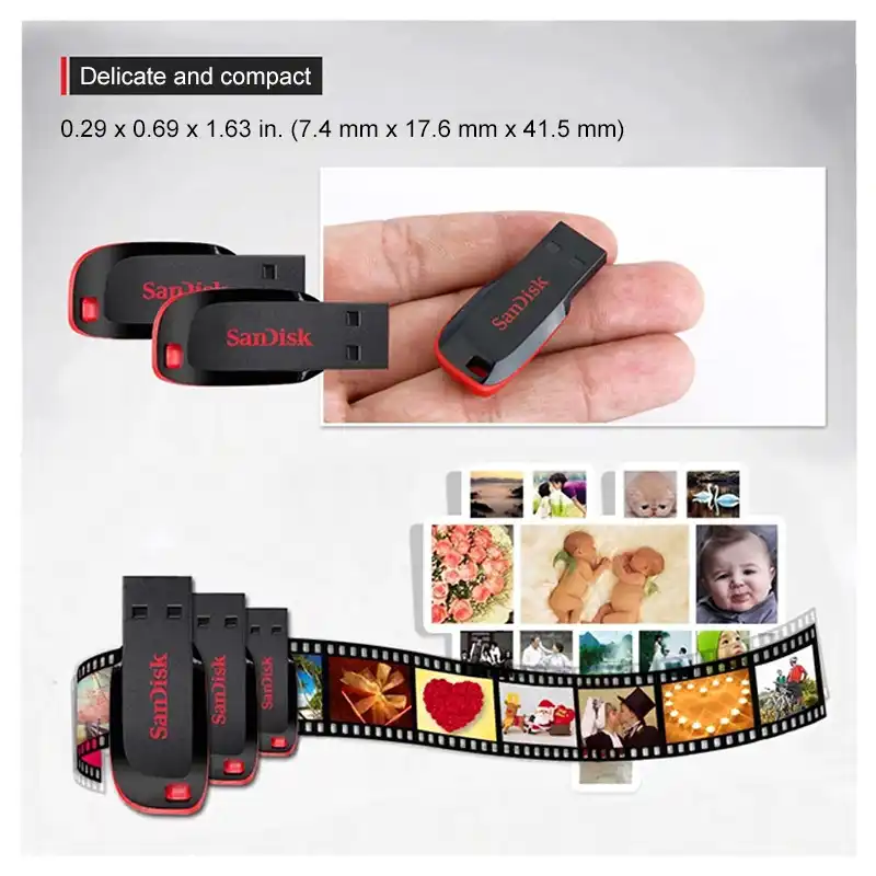 Sandisk флеш накопитель 16 ГБ 64 128 32 usb 2 0|USB флэш-накопители| |