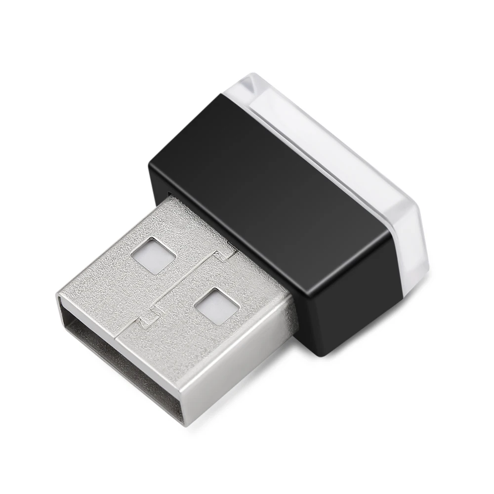 Светодиодные Автомобильные USB лампы для создания атмосферы декоративная лампа
