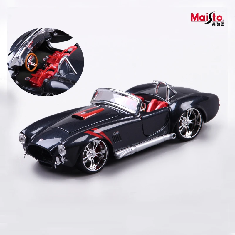 Lowest Price Maisto Ford 1965 Shelby Cobra 427 Classic car 1:24 Scale Model Alloy Metal Diecasts & Toy Vehicles Vintage car Collection Gift Lowest Price Maisto Ford 1965 Shelby Cobra 427 Classic car 1:24 Scale Model Alloy Metal Diecasts & Toy Vehicles Vintage car Collection Gift